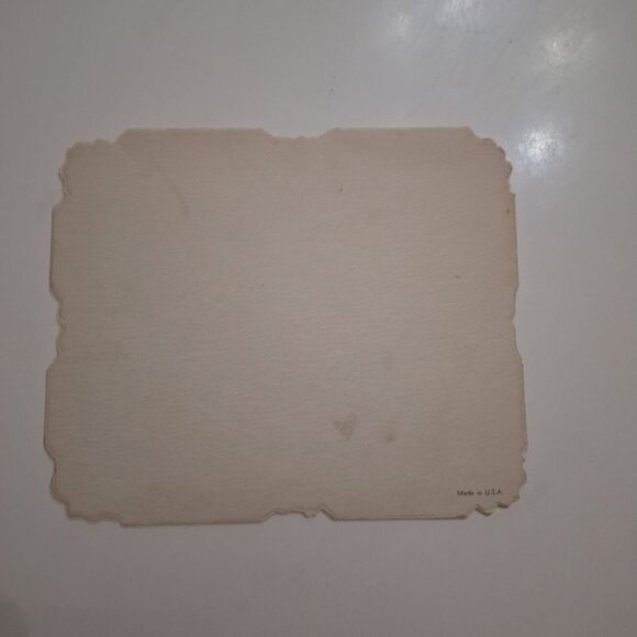 Vintage Birthday Card Aunt Wishes Floral Folded Embossed Signed Junk Journal - Picture 5 of 7